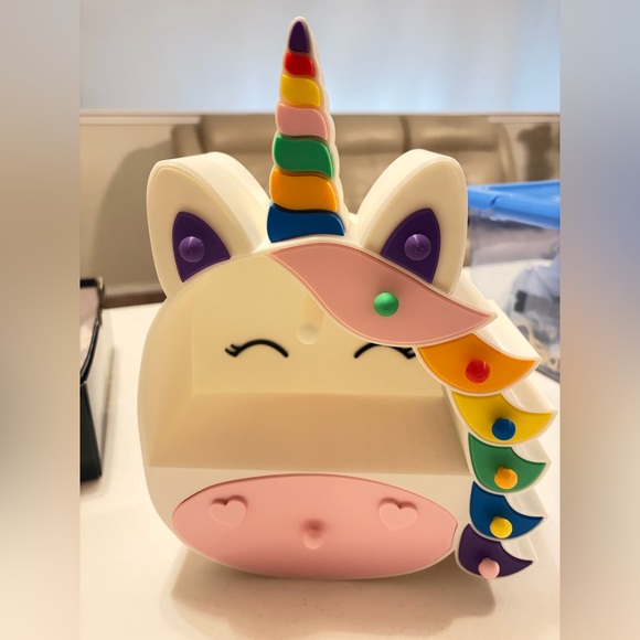 Other - 3D Printed Colorful Unicorn Jewelry Box.